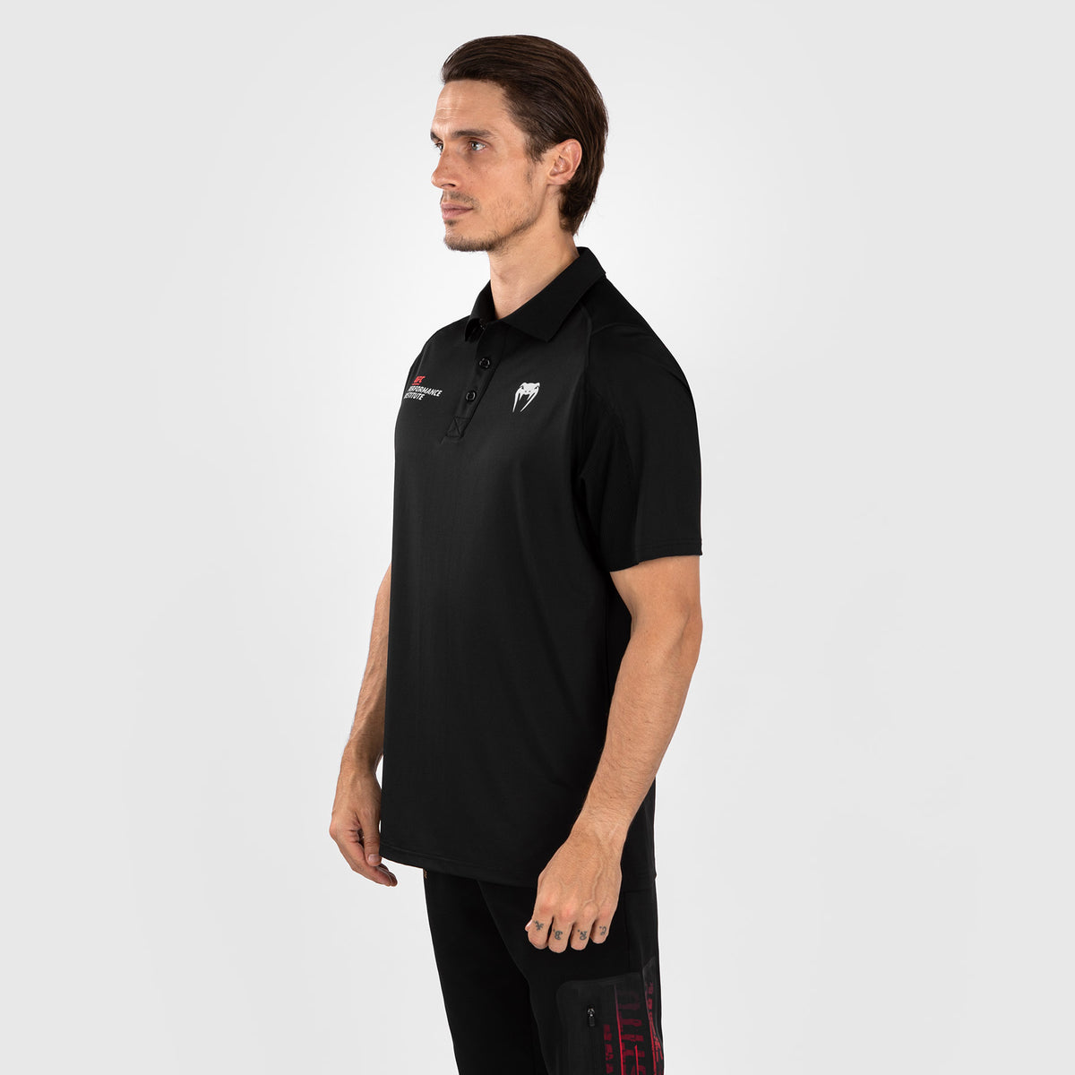 Polo pour Hommes UFC Venum Performance Institute 2.0 - Noir/Rouge - product-type_Polos