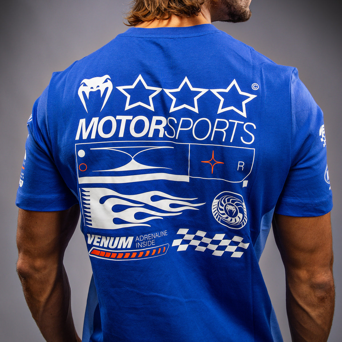 T-Shirt Venum Motorsports - Bleu Royal