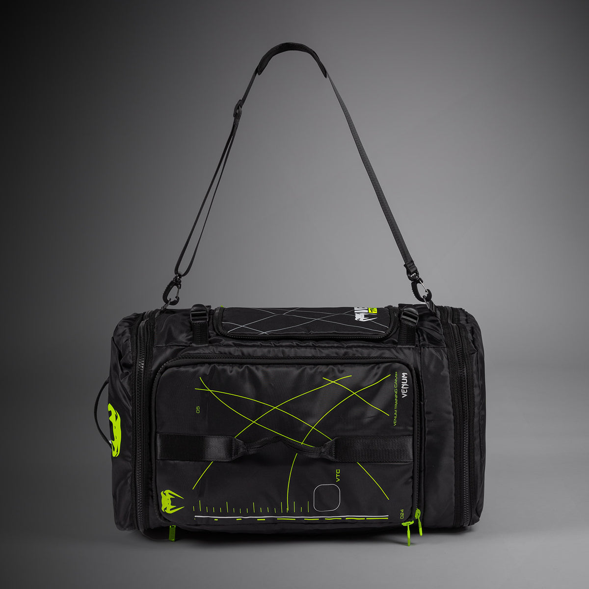 Sac de Sport Venum Training Camp 4.0 – Noir/Vert Néon - product-type_Sacs de sport
