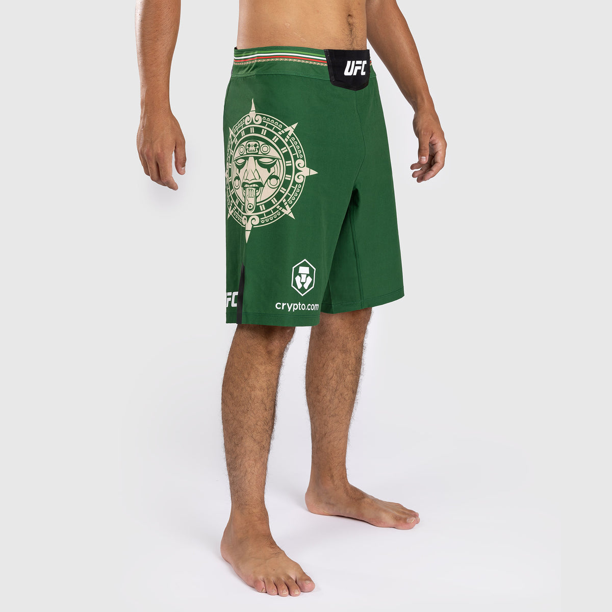 Noche UFC by Venum Authentic Fight Night Short de Combat pour homme - Coupe Longue - Vert - product-type_Shorts de MMA