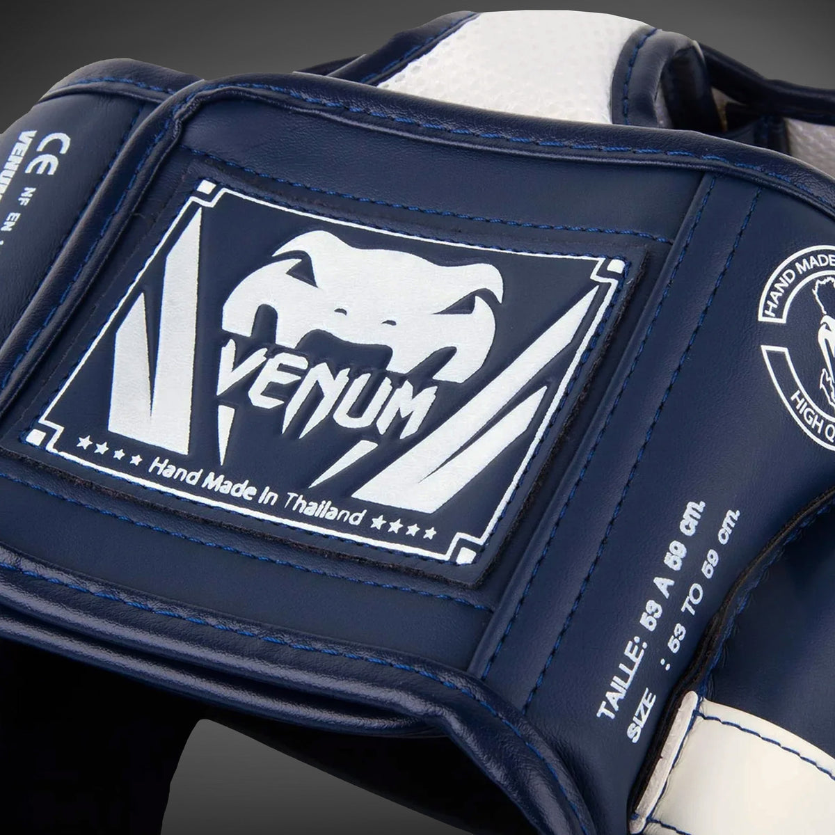 Casque Venum Elite - Blanc/Bleu Marine - product-type_Casques de boxe