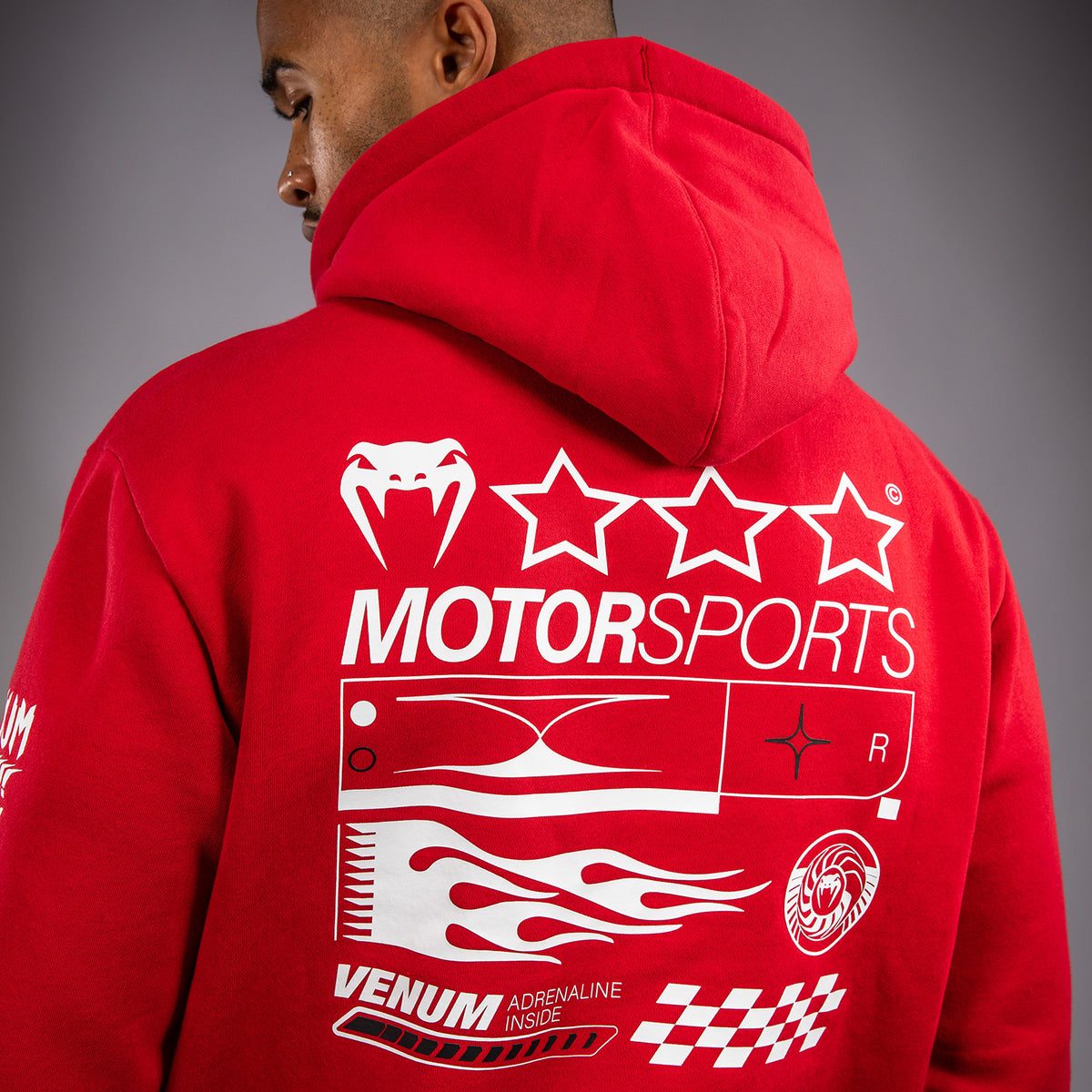 Sweatshirt à Capuche Venum Motorsports - Rouge Vif - product-type_Sweatshirts