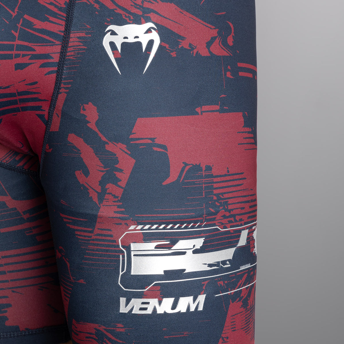 Short de compression Performance Homme UFC Zenith by Venum Authentic Fight Week - Bleu marine/Bordeaux/Argent - product-type_Shorts de compression