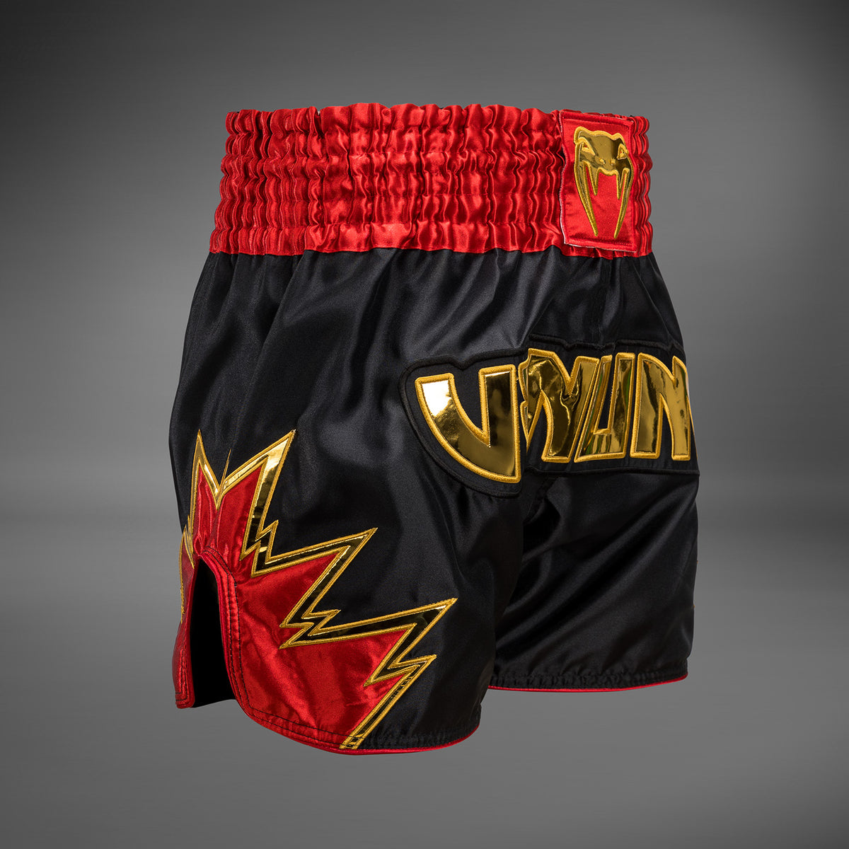 Shorts de Muay Thai Venum Inferno - Noir/Or/Rouge - product-type_Shorts de Muay Thai
