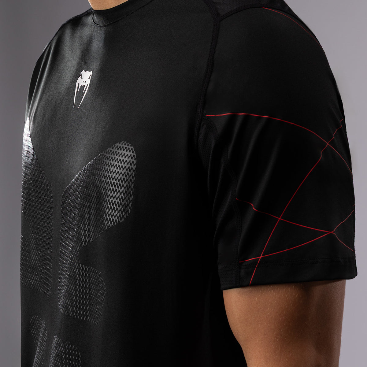 T-Shirt Dry-Tech Venum Tactical XT - Noir/Rouge Feu - product-type_T-Shirts Dry Tech