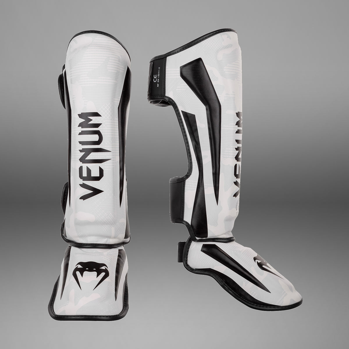 Protège-tibias Venum Elite – Blanc Camo - product-type_Protège-tibias