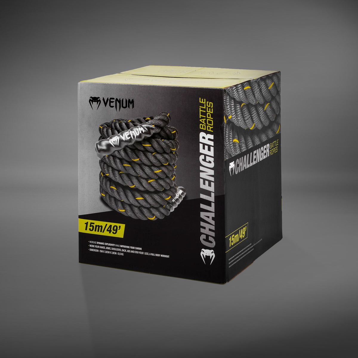 Battle Rope Venum Challenger - 15m - Noir - product-type_Battle Rope