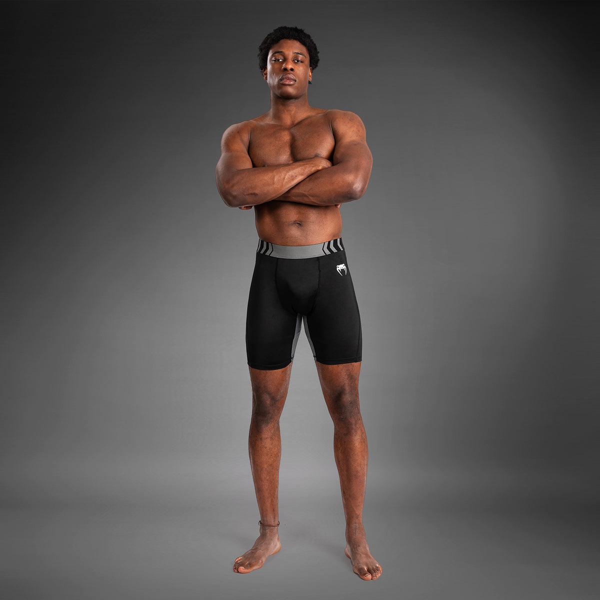 Short de compression pour Hommes Venum Tempest - Noir/Gris - product-type_Shorts de compression
