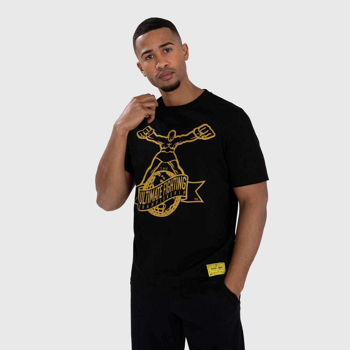 T-Shirt UFC by Venum Ulti-Man - Noir/Jaune - product-type_T-Shirts