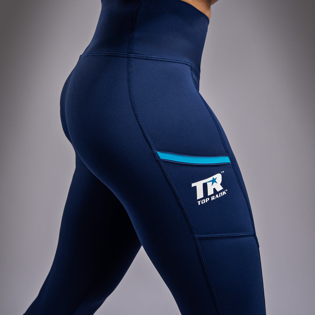 Legging Venum x Top Rank Original pour Femmes - Bleu Marine - product-type_Leggings