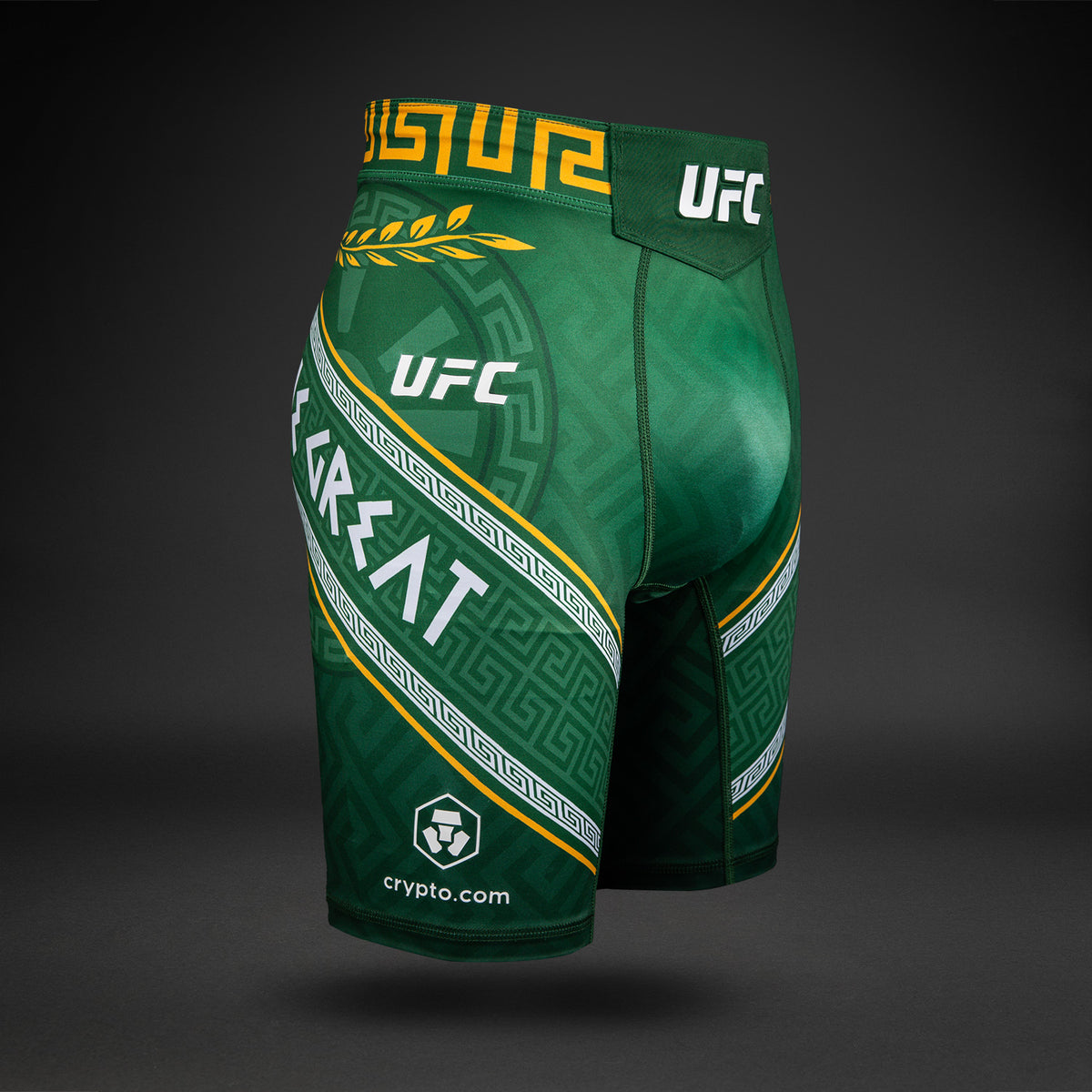 Short de compression UFC Unrivaled by Venum Alexander Volkanovski pour Hommes - Vert - product-type_Shorts de compression
