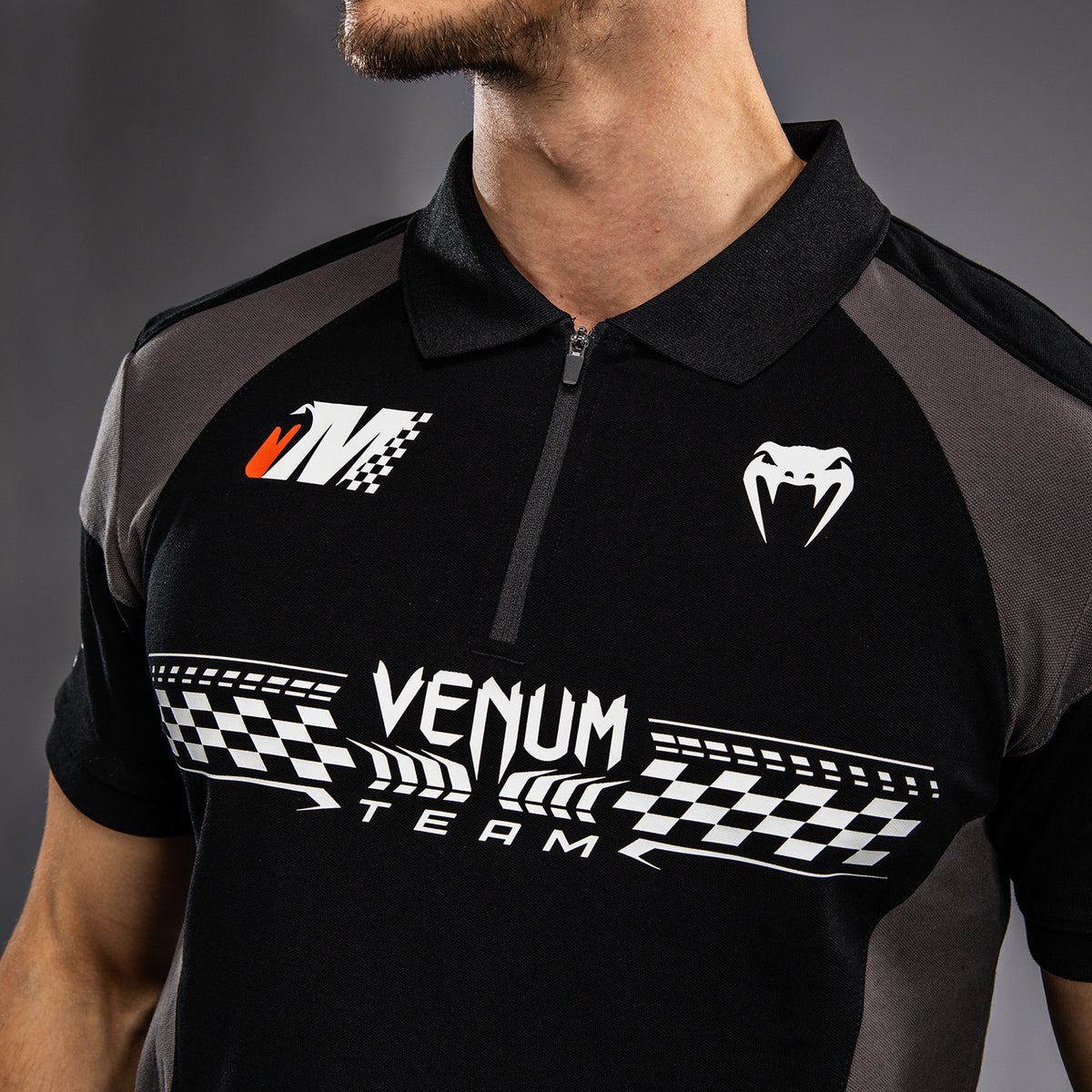 Polo en Coton Venum Motorsports - Noir Profond - product-type_Polos