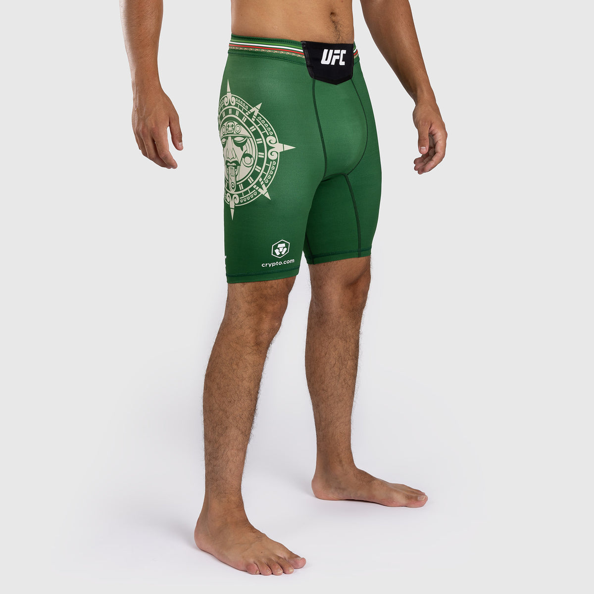 Noche UFC by Venum Authentic Fight Night Short de compression pour Hommes - Vert - product-type_Shorts de compression