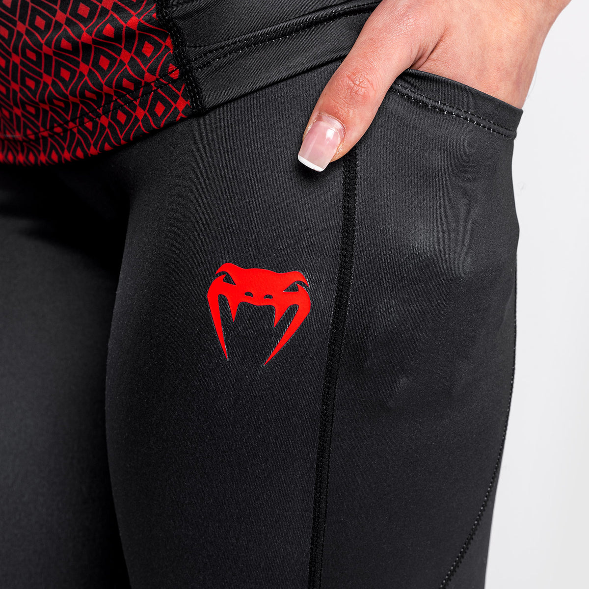 Legging UFC Venum Performance Institute - Noir/Rouge - product-type_Leggings