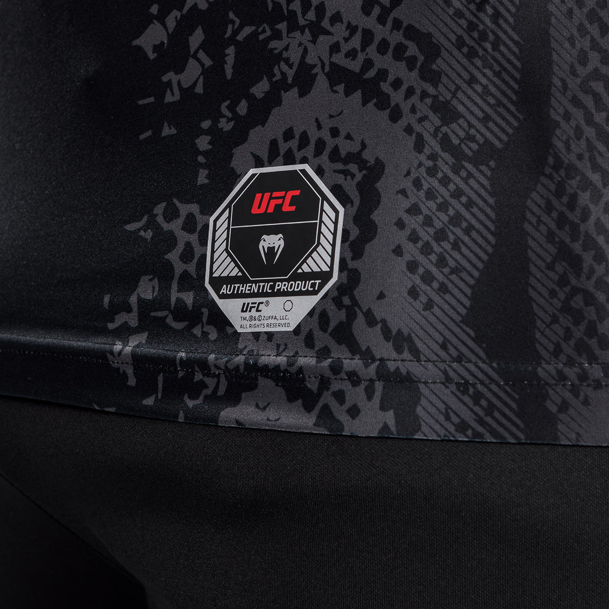 T-shirt Technique Personnalisé pour Hommes UFC Adrenaline by Venum Authentic Fight Night - Noir - product-type_T-Shirts Dry Tech