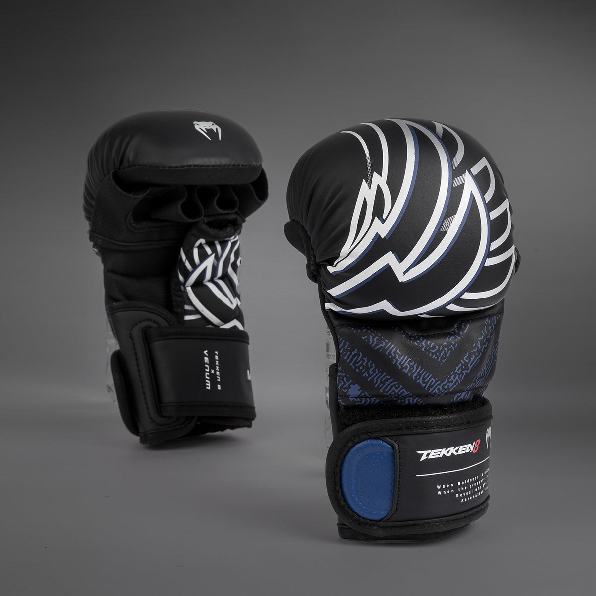 Gants de sparring Venum x TEKKEN 8 - Jin Kazama - Bleu/Noir/Blanc - product-type_Gants de Sparring