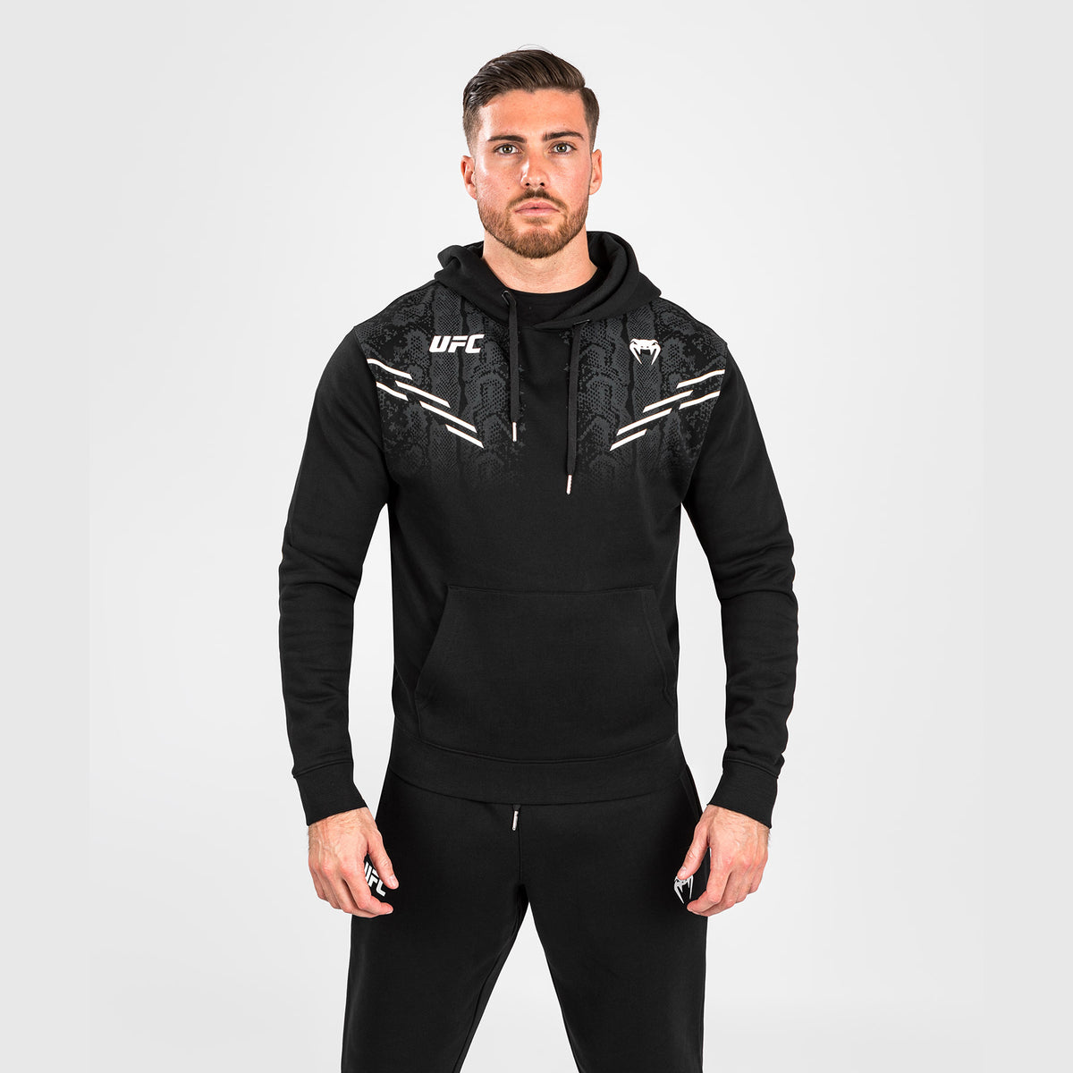 Sweatshirt à Capuche pour Hommes UFC Adrenaline by Venum Replica - Noir - product-type_Sweatshirts