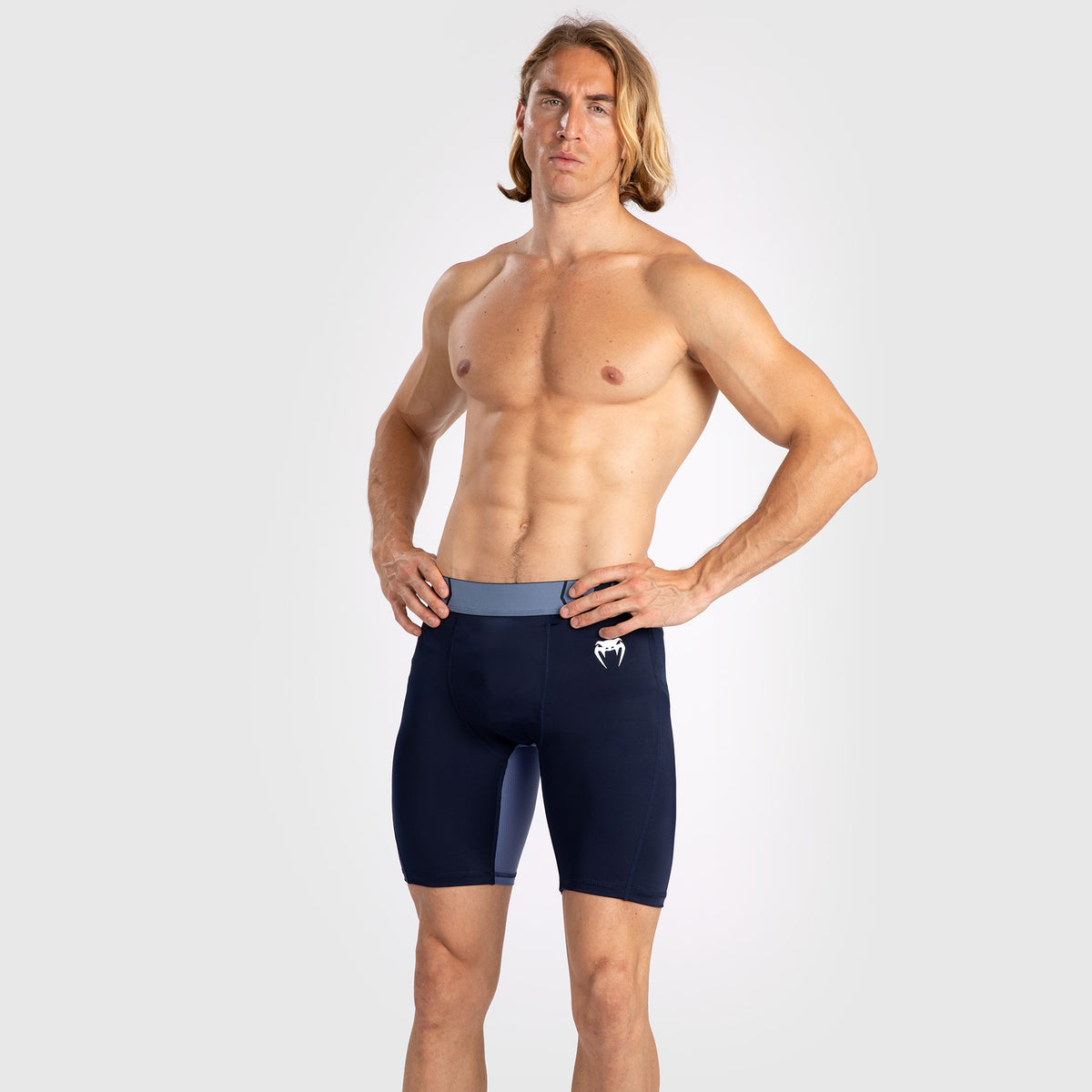 Short de compression pour Hommes Venum Tempest - Bleu Marine/Bleu - product-type_Shorts de compression