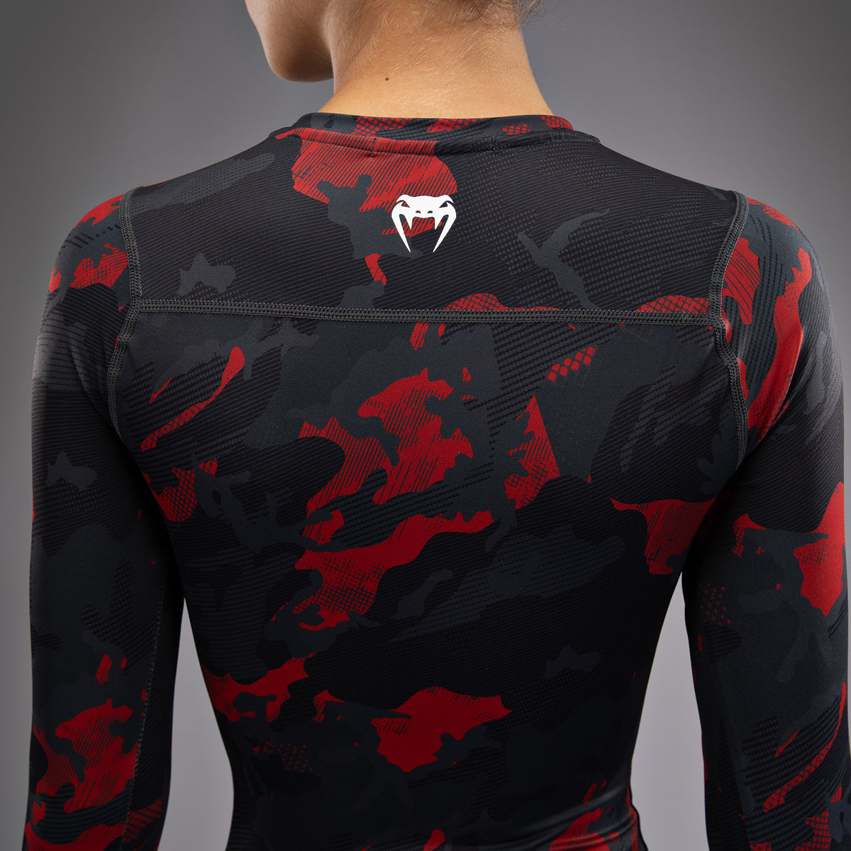 Rashguard pour Femmes Venum x Sophia Rose - Urban Red Camo - product-type_T-Shirts de Compression