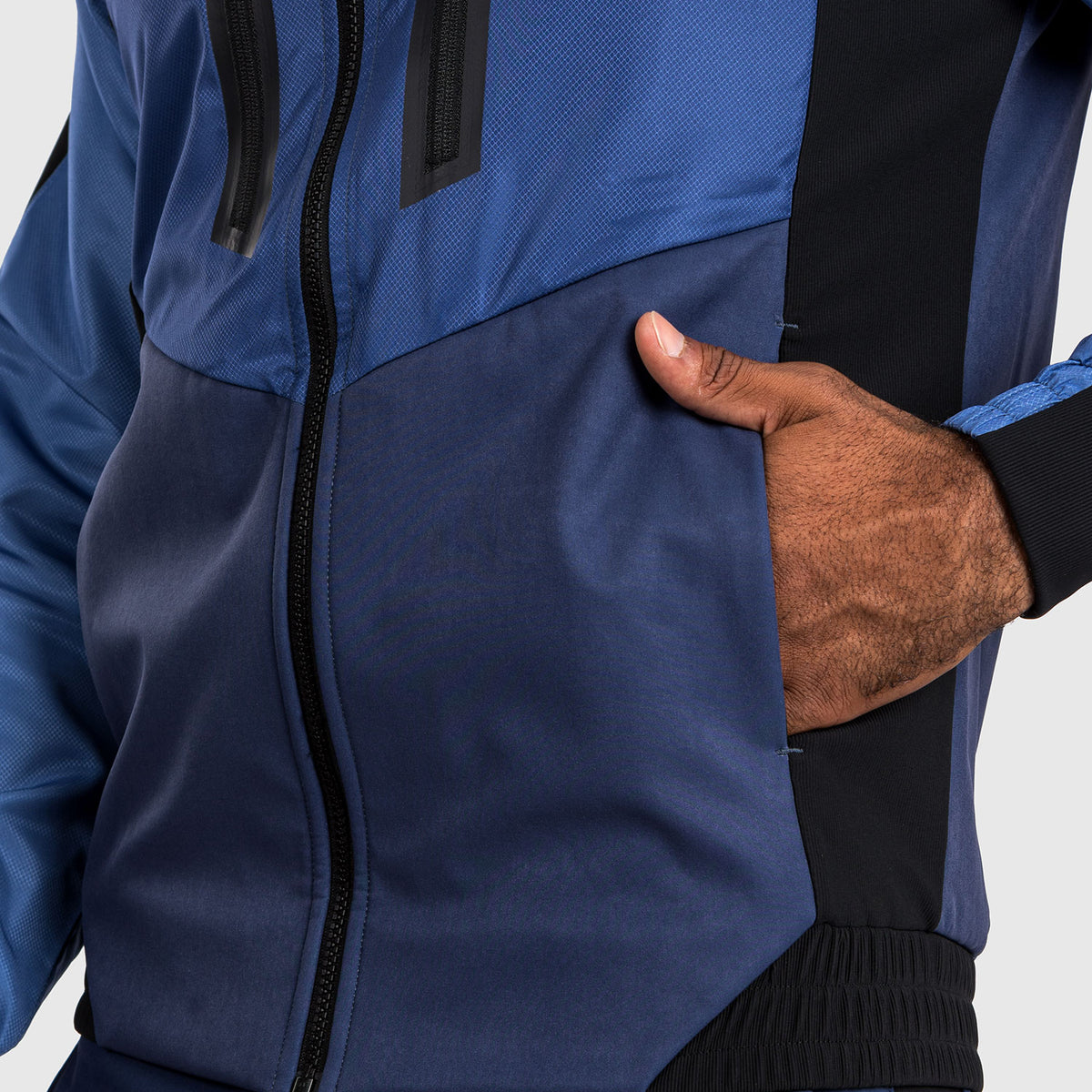 Veste de survêtement Venum Laser 3.0 - Noir/Bleu - product-type_Vestes