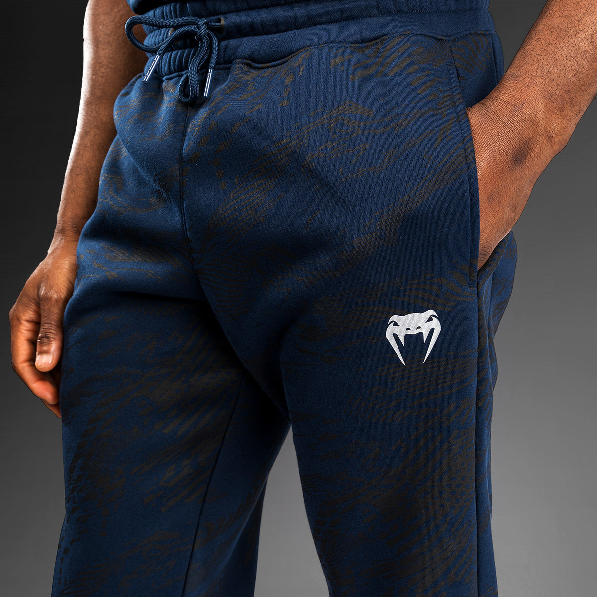Pantalon en Coton pour Hommes UFC Fusion by Venum Fight Week - Bleu Océanique - product-type_Pantalons de jogging