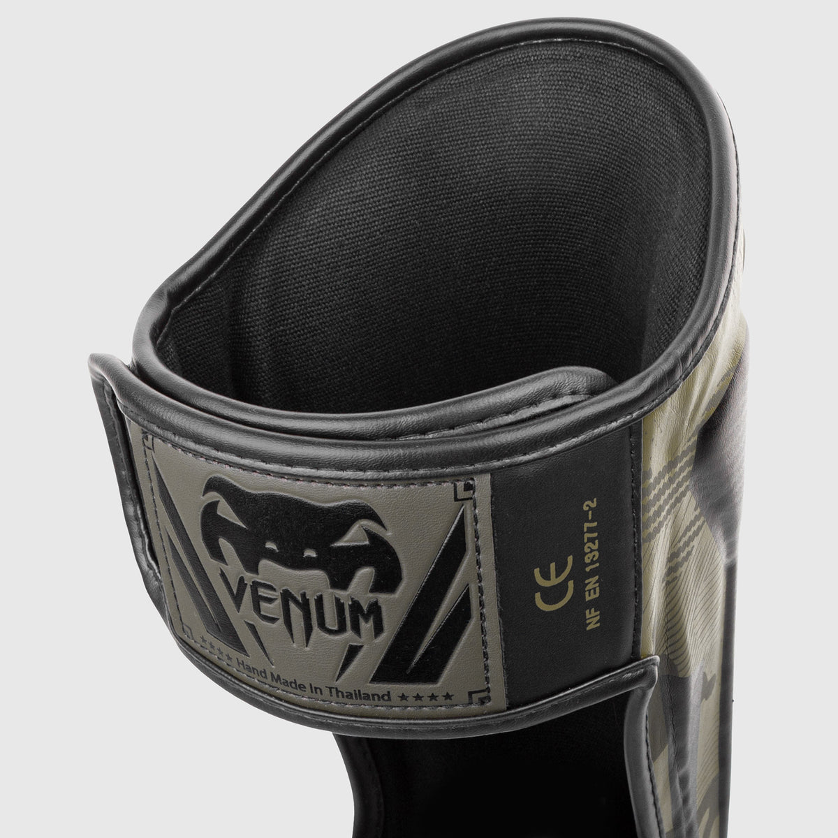 Protège-tibias Venum Elite – Kaki Camo - product-type_Protège-tibias