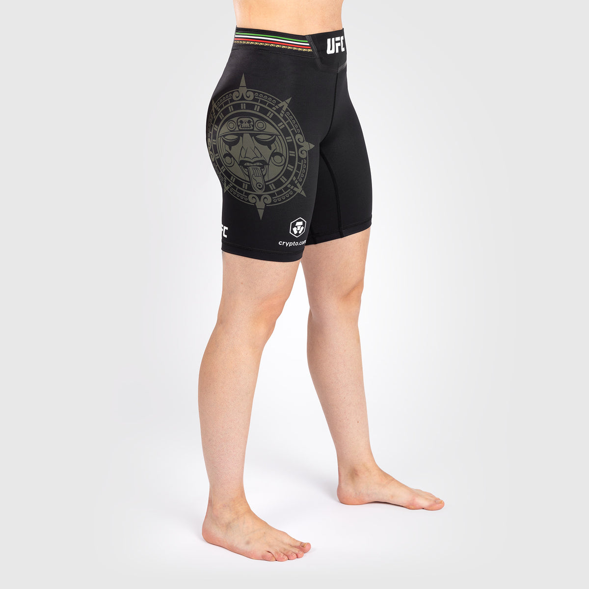 Noche UFC by Venum Authentic Fight Night Short de compression pour Femmes - Coupe Longue - Noir - product-type_Shorts de compression