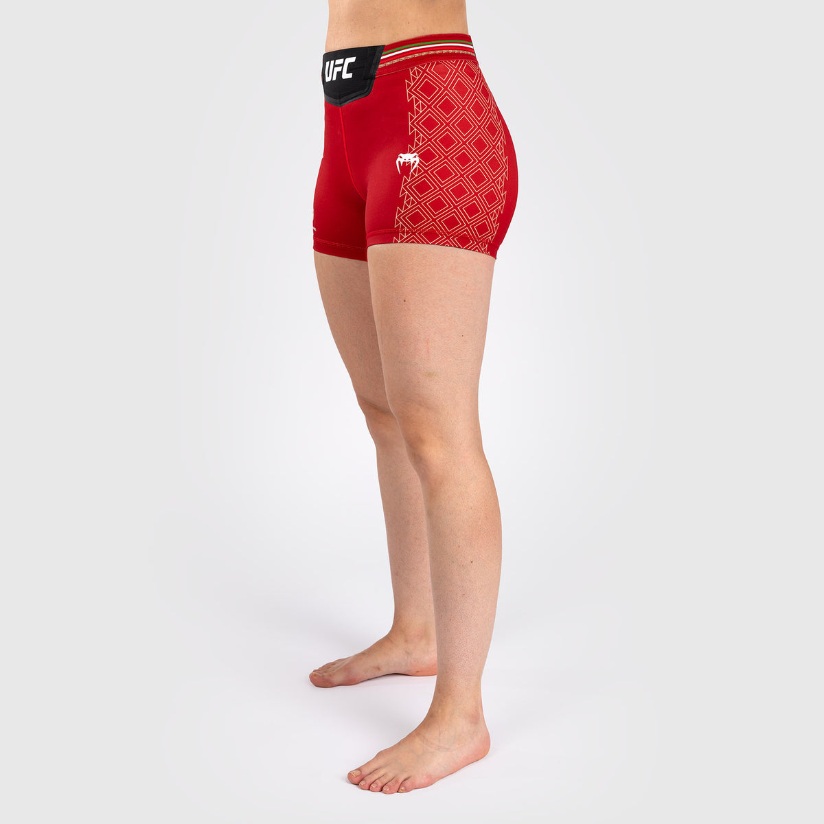 Noche UFC by Venum Authentic Fight Night Short de compression pour Femmes - Coupe courte - Rouge - product-type_Shorts de compression