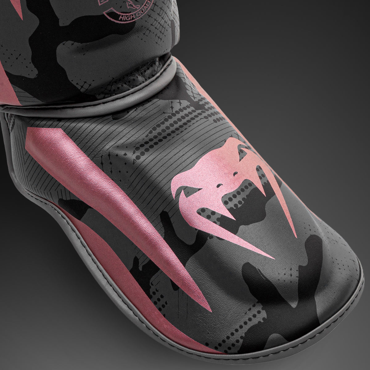 Protège-tibias Venum Elite – Noir/Rose/Or - product-type_Protège-tibias