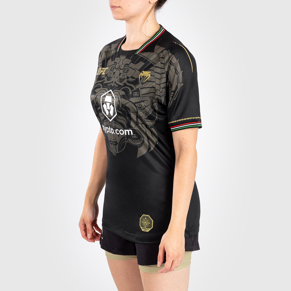 Noche UFC by Venum Authentic Fight Night T-shirt Dry Tech pour femme - Noir - product-type_T-Shirts Dry Tech