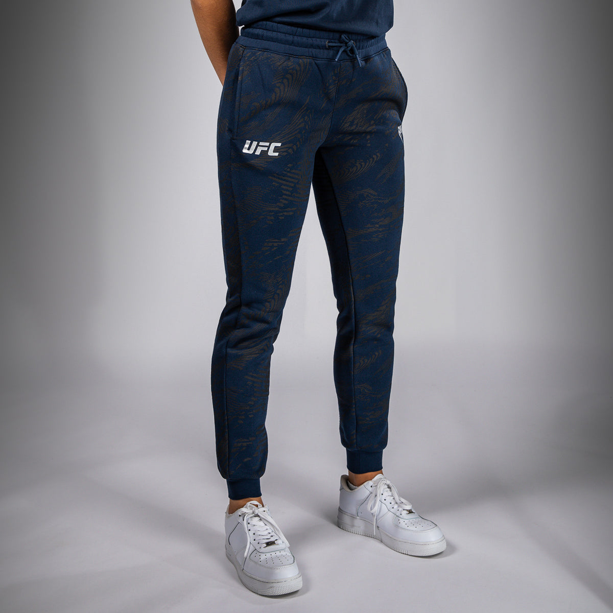Pantalon en Coton pour Femmes UFC Fusion by Venum Fight Week - Bleu Océanique - product-type_Pantalons de jogging