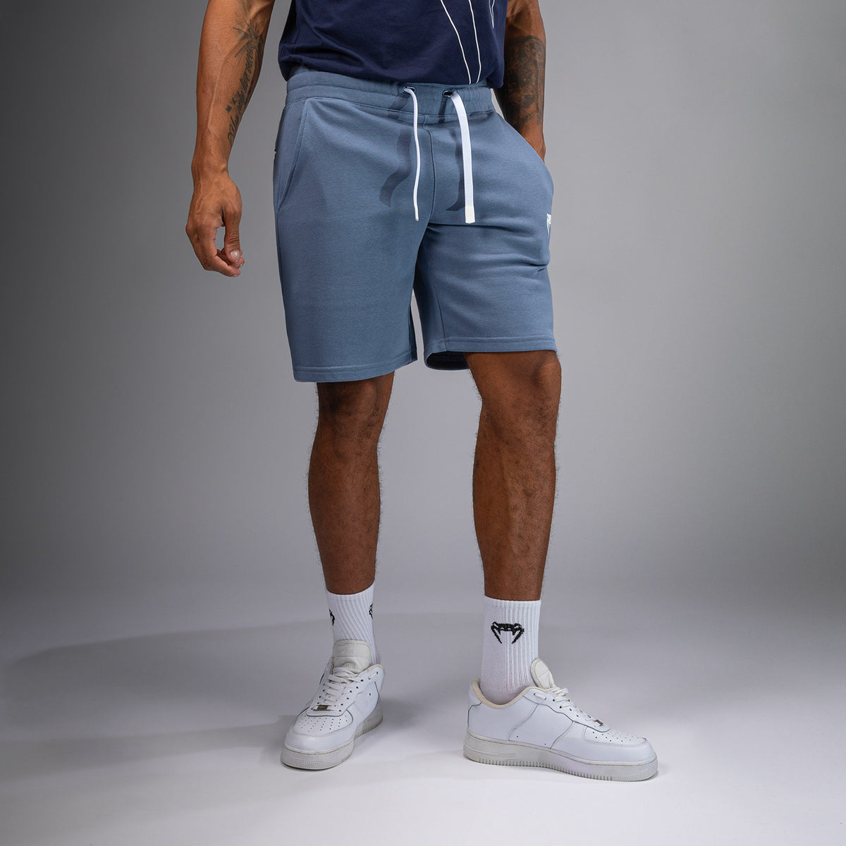 Short Venum Classic pour Hommes - Bleu Océan - product-type_Shorts en Coton