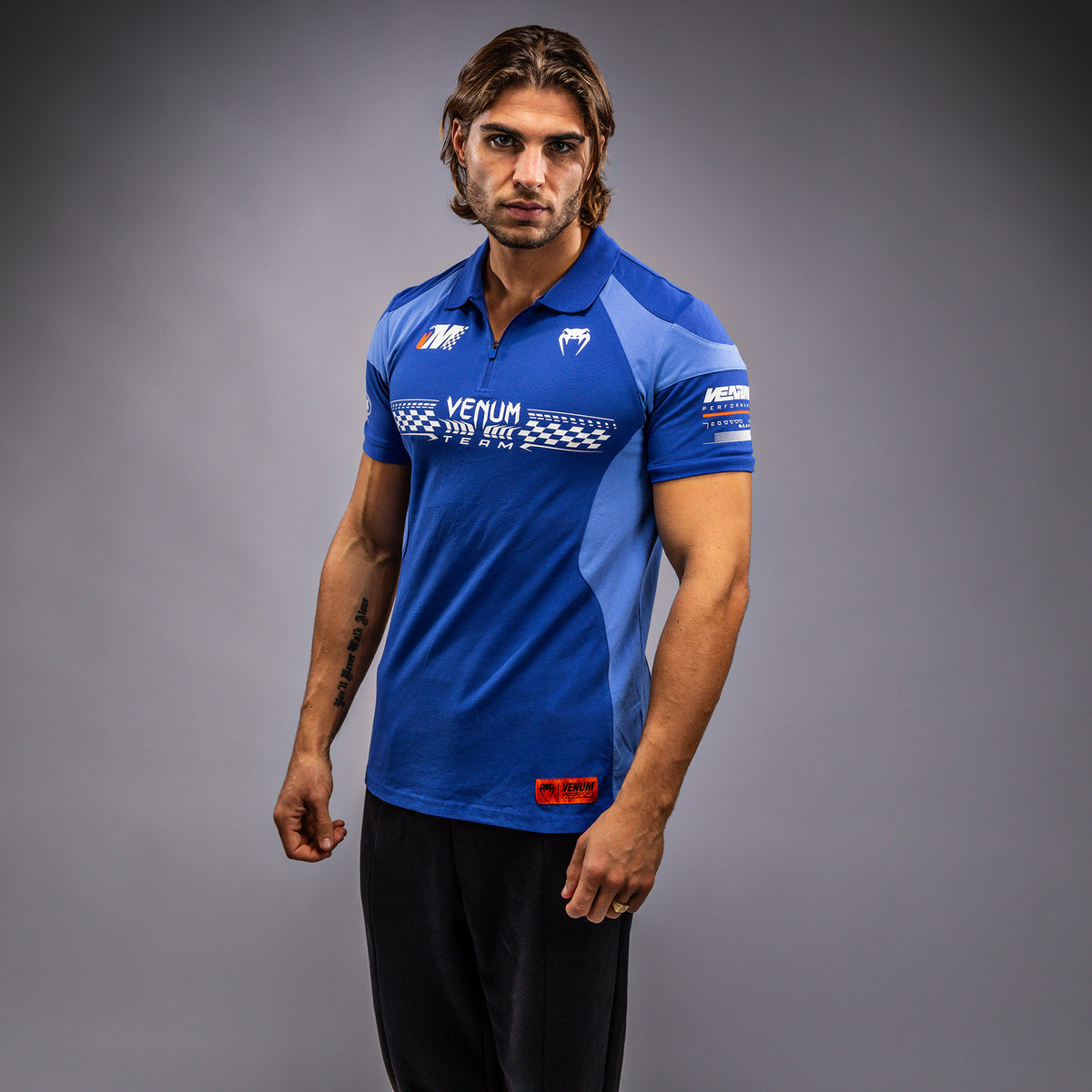 Polo en Coton Venum Motorsports - Bleu Royal