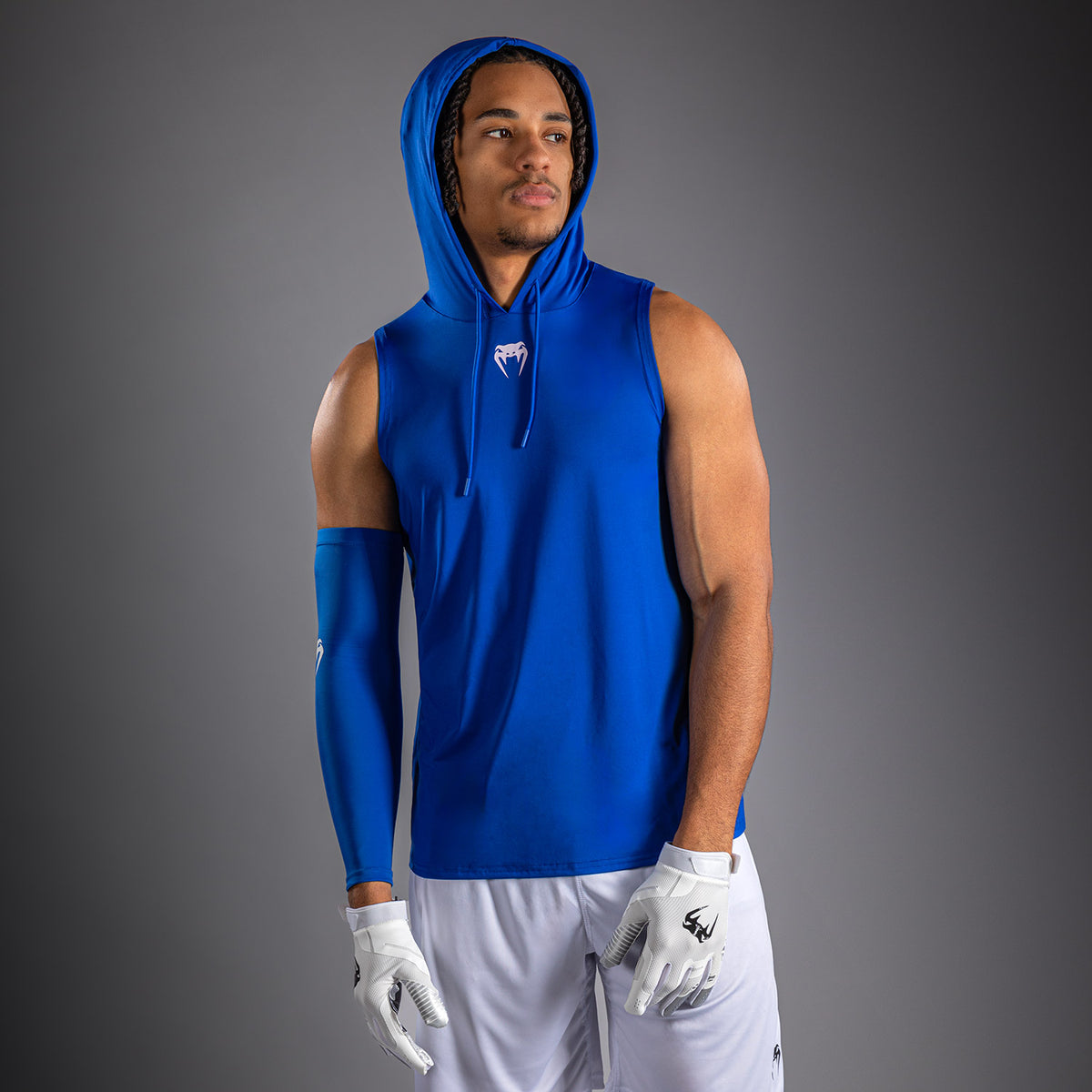 Sweat à capuche Dry Tech sans manches Venum Elite - Bleu Royal - product-type_Sweatshirts