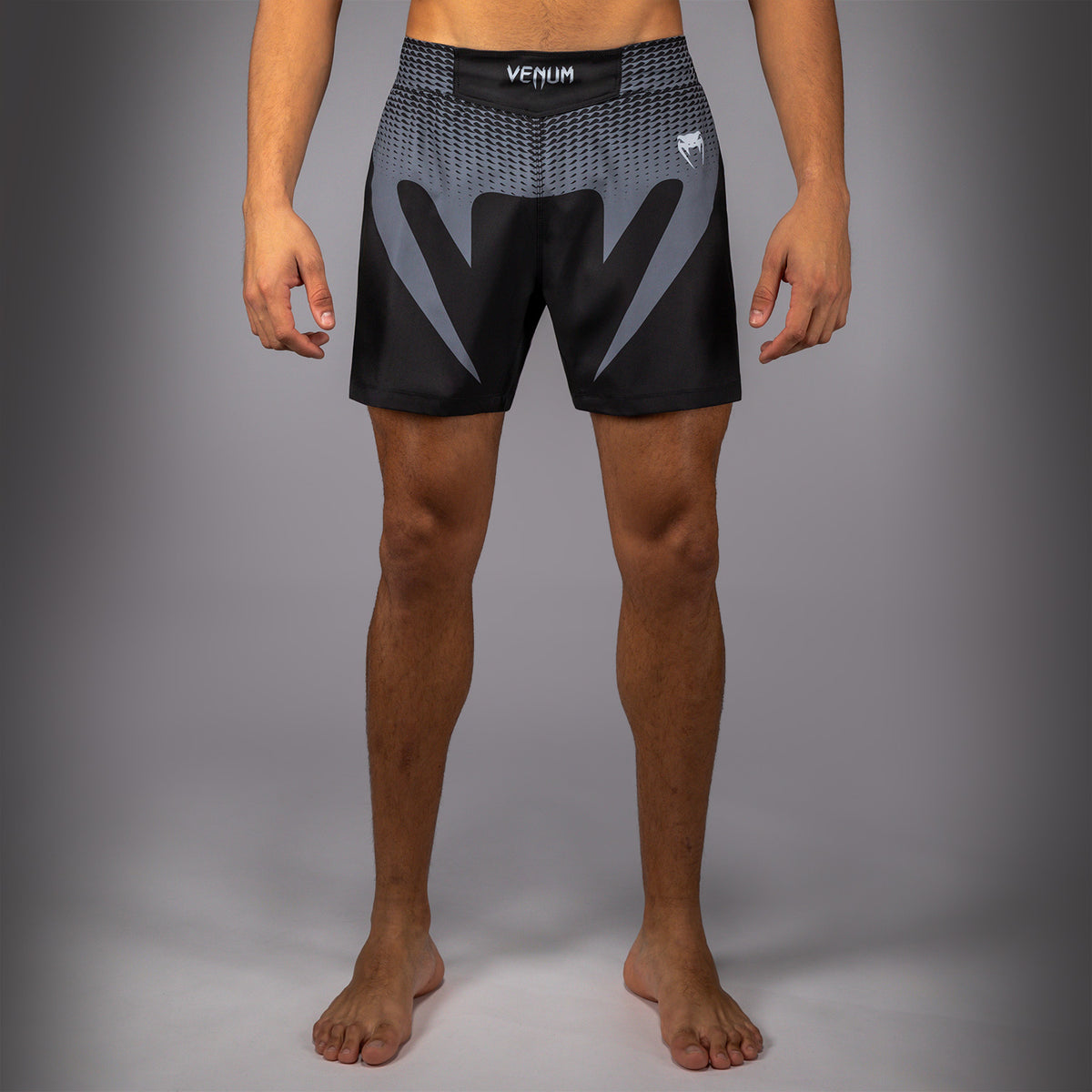 Short de Combat Venum No Gi - Noir/Gris Argenté - product-type_Shorts de MMA