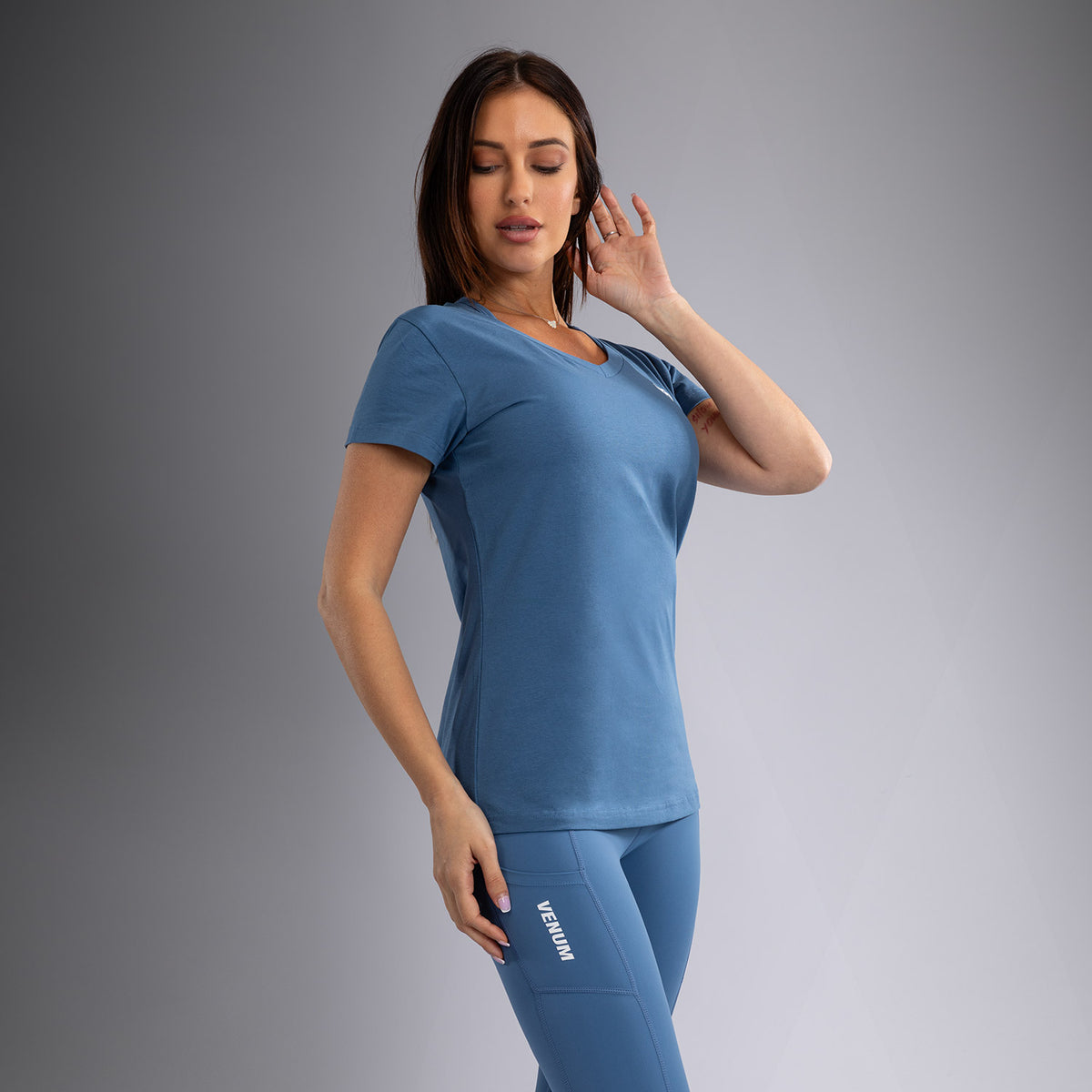 T-Shirt Venum Essential pour Femmes - Bleu Tempête - product-type_T-Shirts