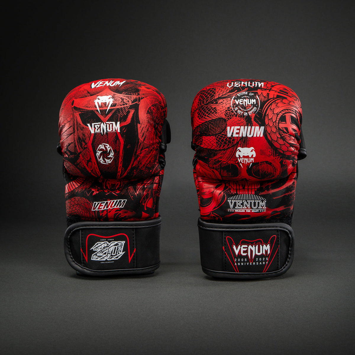 Gants de sparring Venum 20th Anniversary - Noir/Rouge - product-type_Gants de Sparring