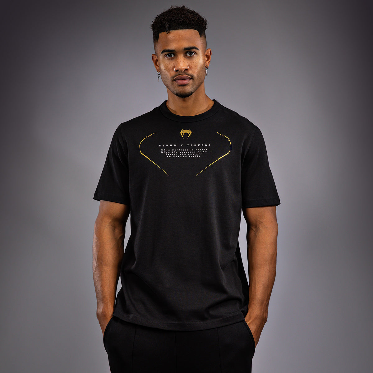 T-Shirt Venum x TEKKEN 8 - Marshall Law - Noir/Rouge/Or - product-type_T-Shirts