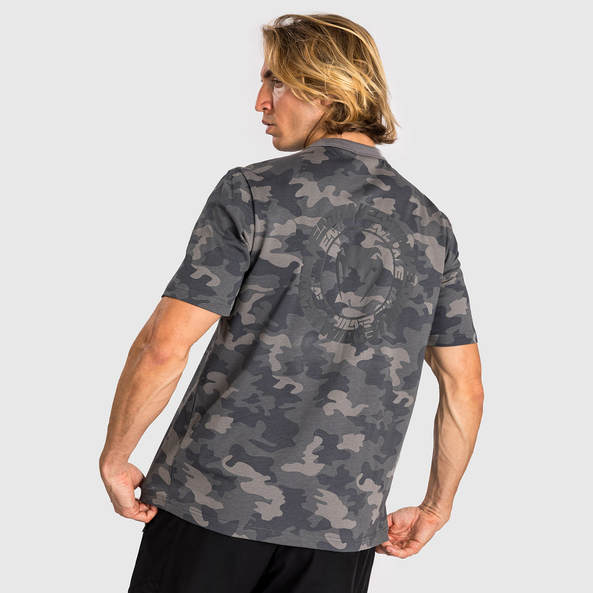 T-Shirt pour Hommes Venum Vortex XL - Camouflage Anthracite - product-type_T-Shirts