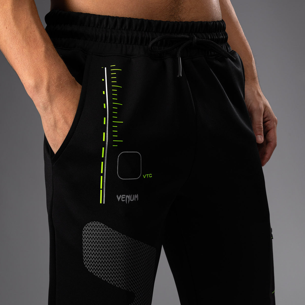 Jogging Venum Training Camp 4.0 - Noir/Vert Fluo - product-type_Pantalons de jogging