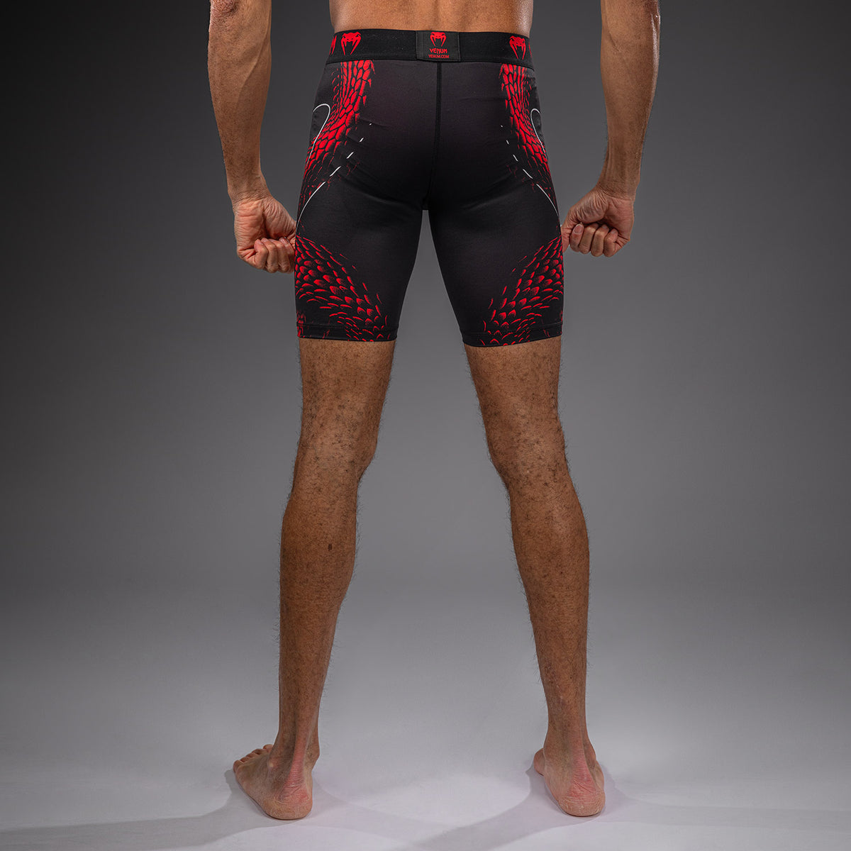 Short de Compression Venum Matupa - Noir/Rouge/Argent - product-type_Shorts de compression