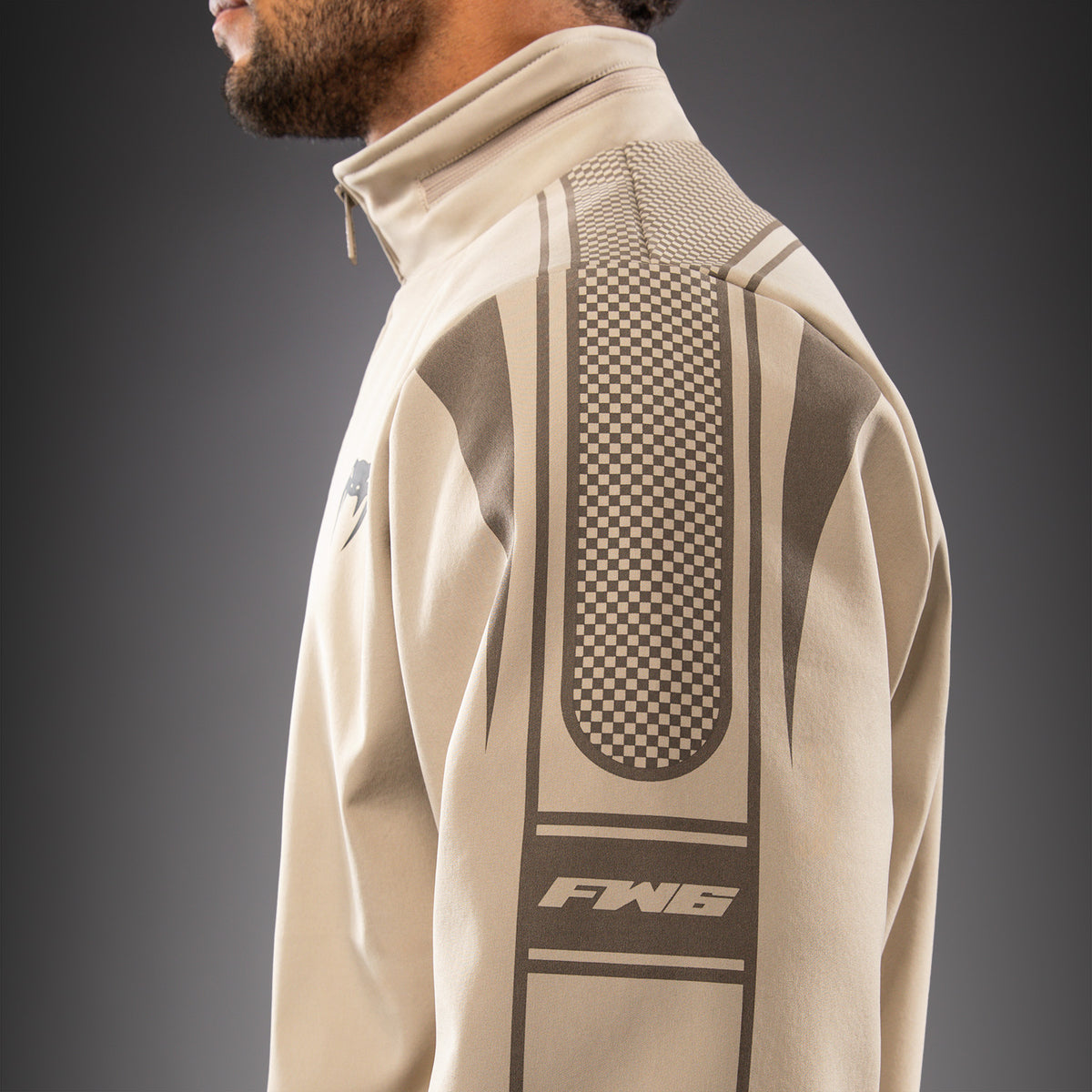 Sweat à Capuche Zippé pour Homme Venum UFC Unity by Venum Authentic Fight Week - Sable - product-type_Vestes