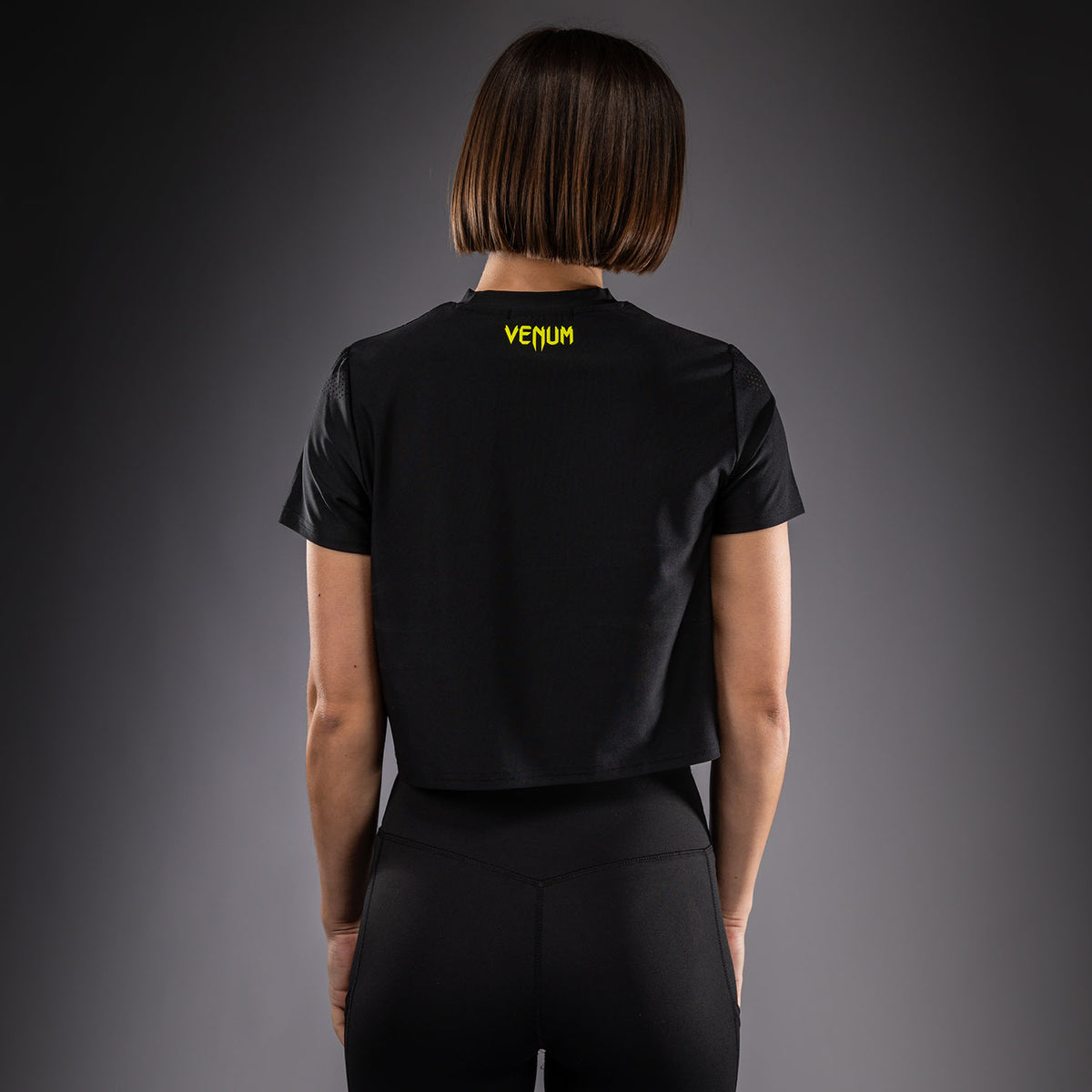 T-shirt Dry Tech Pour Femme Venum Lazer - Noir/Jaune - product-type_T-Shirts Dry Tech