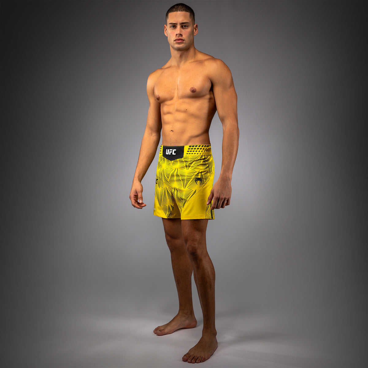 Short de combat coupe courte Homme UFC Zenith by Venum Authentic Fight Night - Jaune - product-type_Shorts de MMA