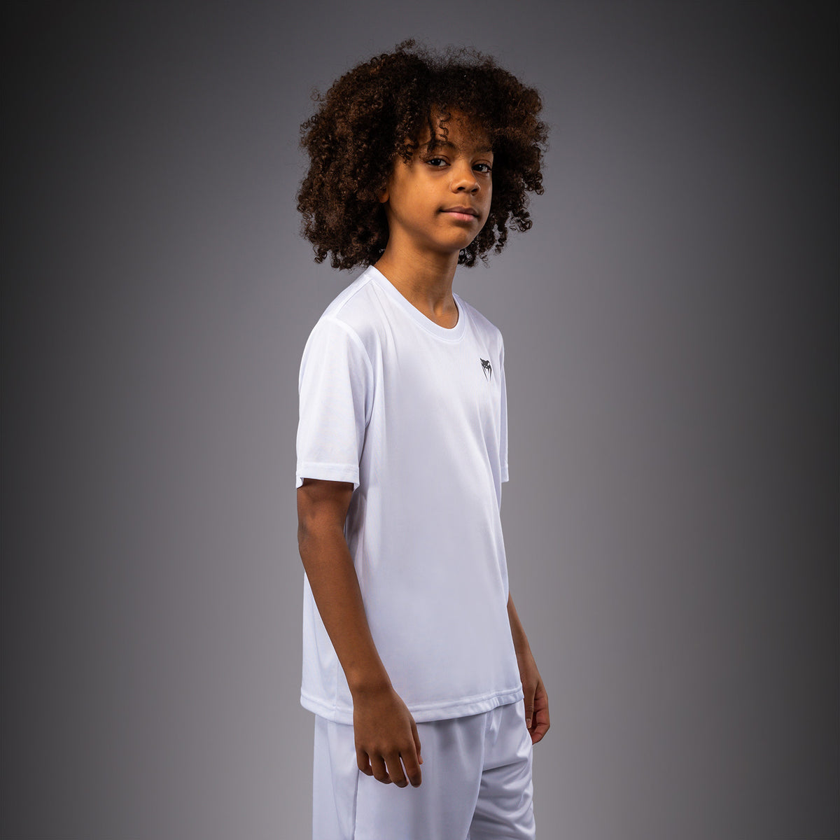 T-shirt à manches Courtes pour Enfant Venum Lineup - Blanc/Noir - product-type_T-Shirts Dry Tech