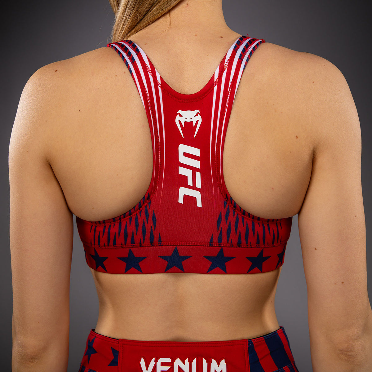Official UFC Freedom 250 by Venum Authentic Fight Night Brassière de sport pour femme - Rouge - product-type_Brassières de sport