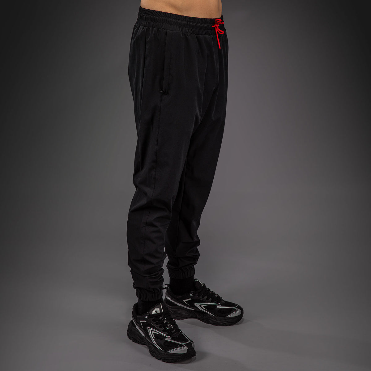 Jogging Venum x Mike Tyson Tiger - Noir profond/Rouge intense - product-type_Pantalons de jogging