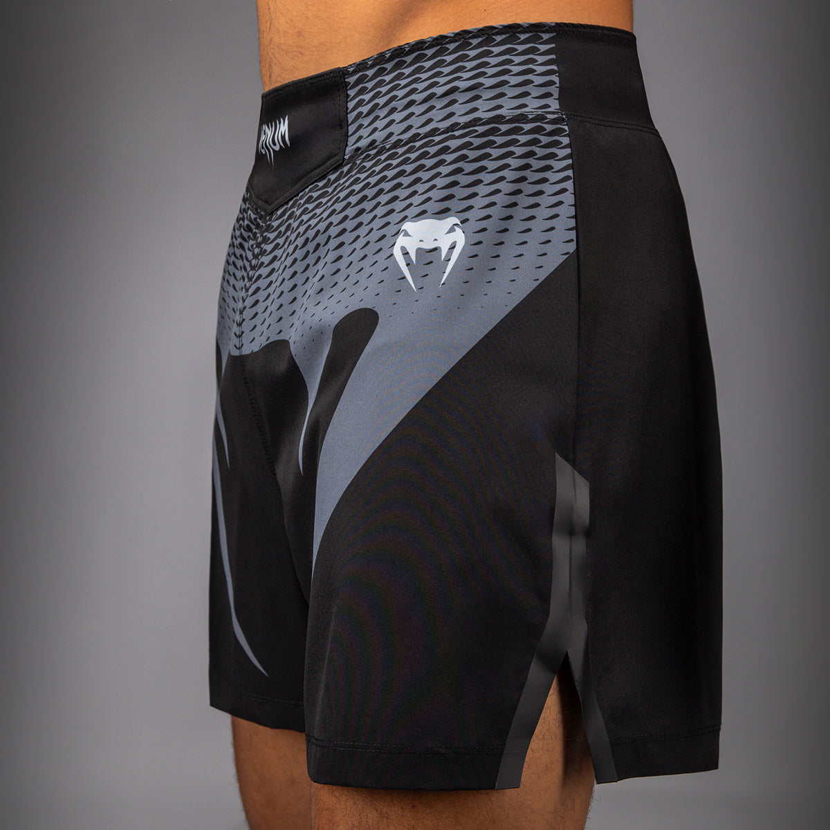 Short de Combat Venum No Gi - Noir/Gris Argenté - product-type_Shorts de MMA