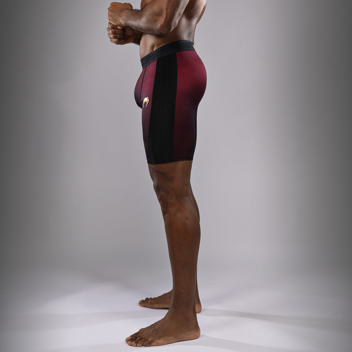 Short de compression Venum Tactical XT- Noir/Bordeaux/Or - product-type_Shorts de compression
