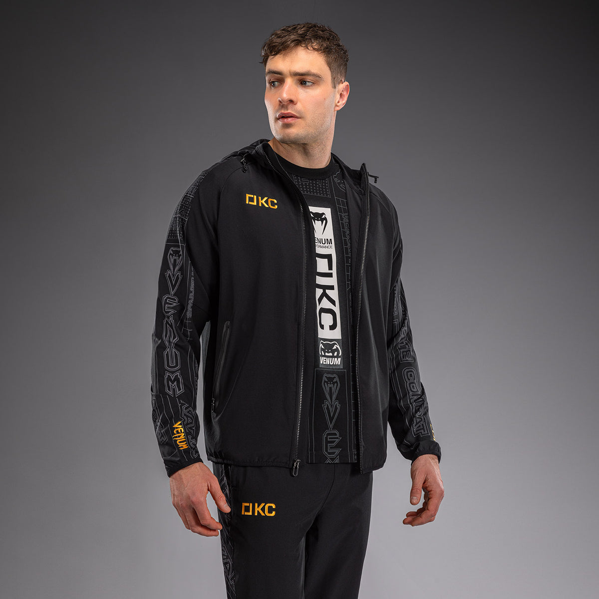 Veste de survêtement Karate Combat by Venum – Noir/Gris - product-type_Vestes
